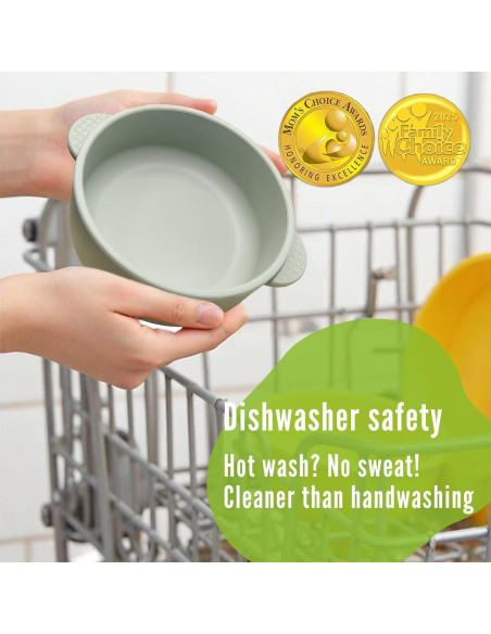 Cuenco de Succión para Niños OKAY ORANGE 280ml Acero Inoxidable