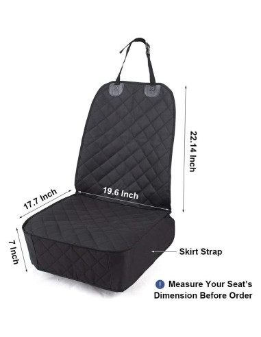 Funda de Asiento para Perros HONEST OUTFITTERS - Impermeable y Antideslizante