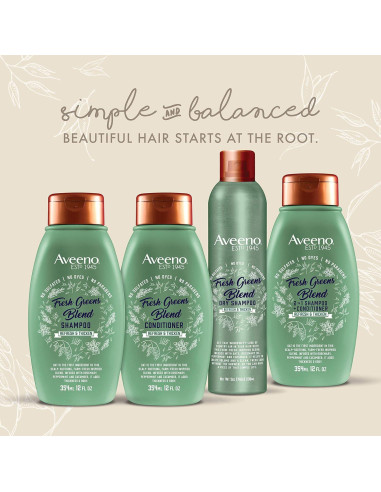 Acondicionador en Seco Aveeno Fresh Greens 162 ml - Sin Sulfatos