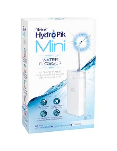 Hilo Dental Hidropik Mini Piksters - Irrigador Oral Portátil USB-C