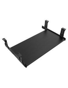 Bandeja para Teclado FRMSAET Ajustable 50.8x26 cm Negro