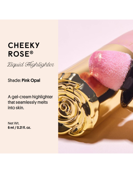 Iluminador Líquido Winky Lux Cheeky Rose - Rosa Dorado 49.6g