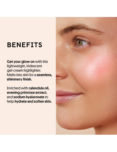 Iluminador Líquido Winky Lux Cheeky Rose - Rosa Dorado 49.6g