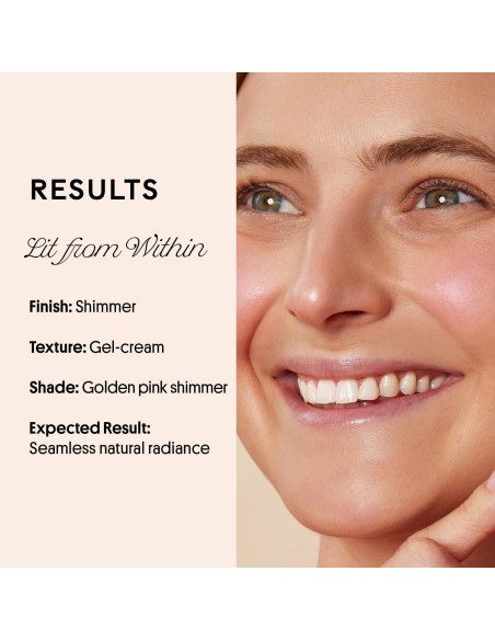 Iluminador Líquido Winky Lux Cheeky Rose - Rosa Dorado 49.6g