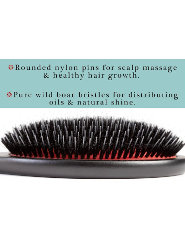 Cepillo de Cabello Premium Desert Breeze - Cerda de Jabalí y Nylon