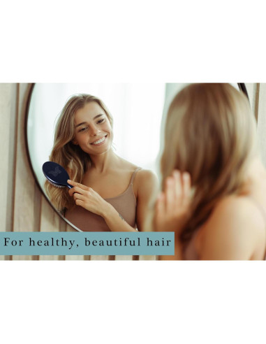 Cepillo de Cabello Premium Desert Breeze - Cerda de Jabalí y Nylon