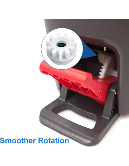 6 Piezas Repuesto Mopa Giratoria LLOUSSAK Compatible O-Cedar