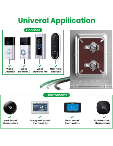 Transformador de Timbre 24V 40VA Auspow - Compatible con Ring y Nest