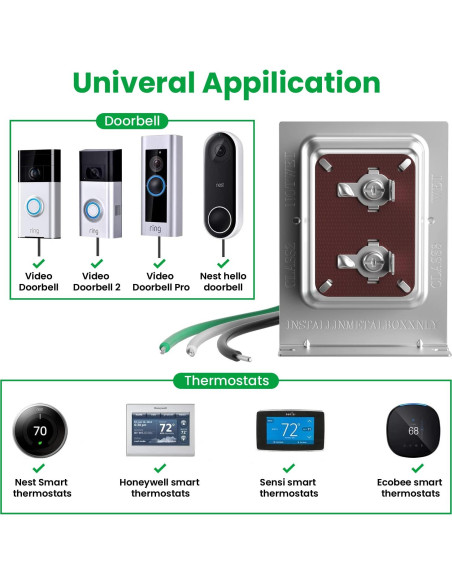 Transformador de Timbre 24V 40VA Auspow - Compatible con Ring y Nest