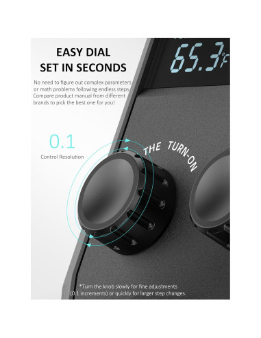 Controlador de Temperatura Digital WILLHI WH2408 1200W