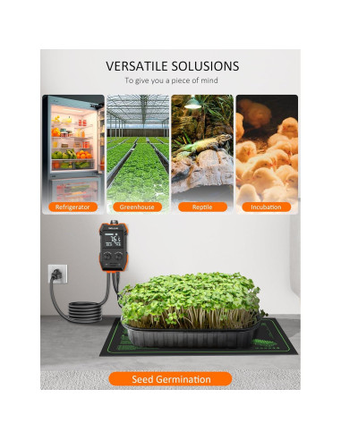 Controlador de Temperatura Digital WILLHI WH2408 1200W