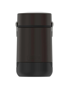 Tarro de Comida Aislado Thermos 800 ml Acero Inoxidable Negro