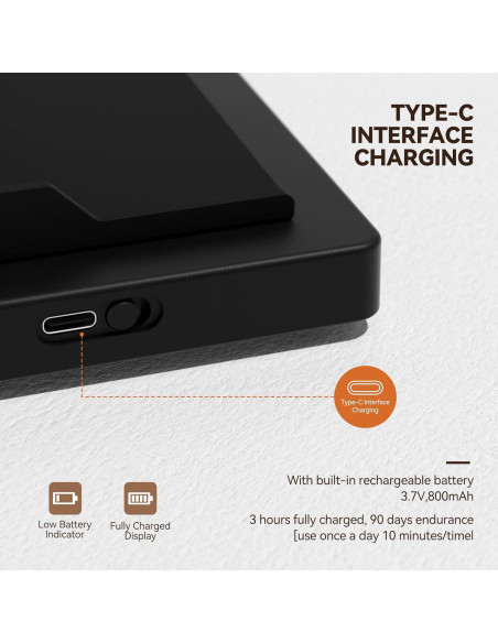 Báscula de café Bucanim Mini3 0.1g alta precisión 2kg