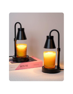 Lámpara Calentadora de Velas Elenhome 2 Paquetes Altura Ajustable