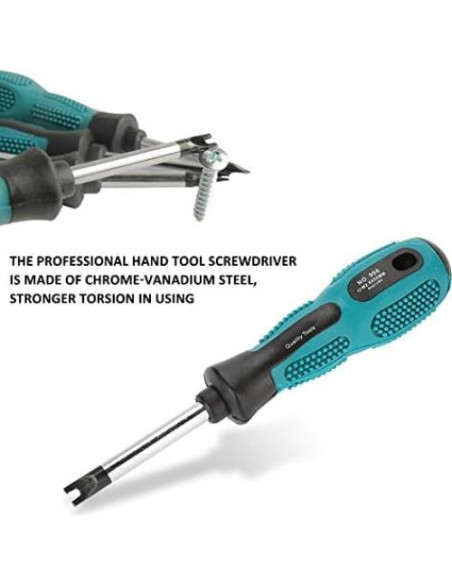 Juego de Destornilladores Tipo U Walfront 4 Piezas Acero