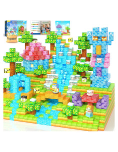 Bloques Magnéticos 150 Piezas Toyvimo - Juguetes Educativos STEM