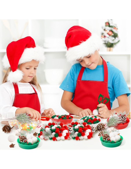 161 Piezas Relleno de Bin Sensorial Navideño ZhowHoHo