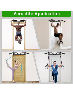 Barra de Dominadas Montada en Pared SELEWARE 272 kg 2