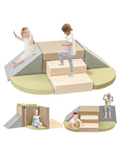 Juguetes de Escalada Erament 6 Piezas para Niños 1-3 Años