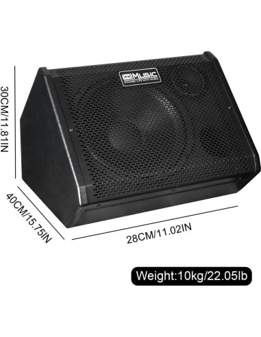 Amplificador de Batería Eléctrica Coolmusic DM80 80W Bluetooth