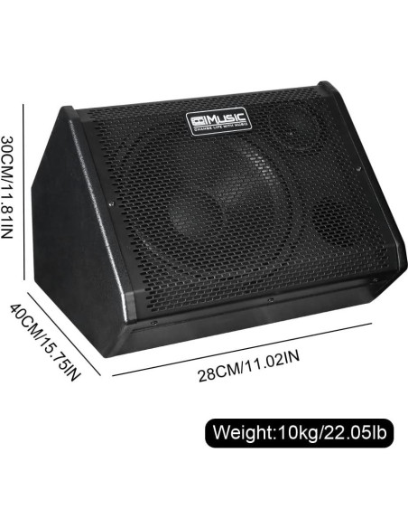 Amplificador de Batería Eléctrica Coolmusic DM80 80W Bluetooth