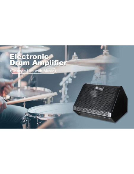 Amplificador de Batería Eléctrica Coolmusic DM80 80W Bluetooth