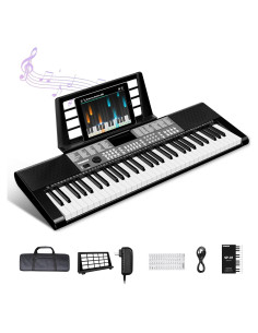 Piano Digital TERENCE-SP-01 61 Teclas Altavoces Duales