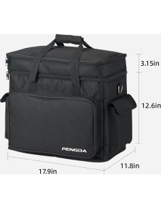 Funda de Máquina de Coser PENGDA 2 Capas con Correa Ajustable 2