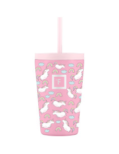Taza Aislada IRON FLASK 12 oz Niños Unicornios 2