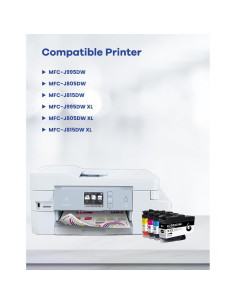 Cartuchos de Tinta RumbaRex LC3033 XXL Paquete de 4 - Negro, Cian, Magenta, Amarillo 2