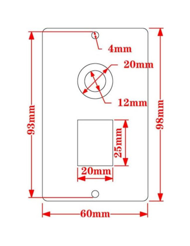 Controlador de Velocidad de Motor DC PWM Acxico 6A 12V-48V