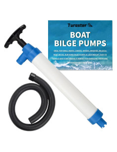 Bomba de Achique Manual Turmaster 44.5 cm para Barcos y Kayaks