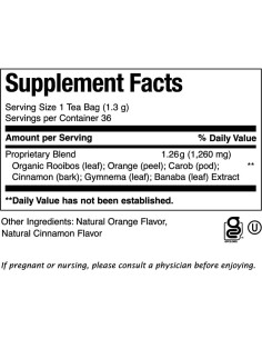 Té Herbal Get Lost La República del Té 36 Bolsitas 46.69g 2