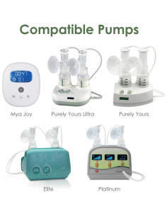 Flange de escudo de pecho Maymom 17 mm para extractores Ameda 2