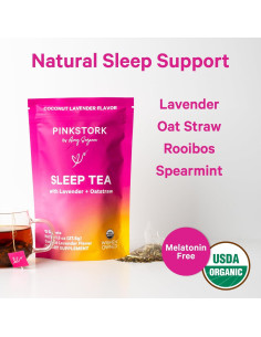 Té Orgánico para Dormir Pink Stork - Sin Melatonina - 15 Bolsitas 2
