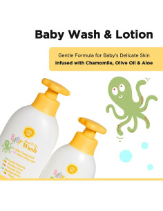 Set de Cuidado para Bebé Little Me Manzanilla 500ml & 360ml 2