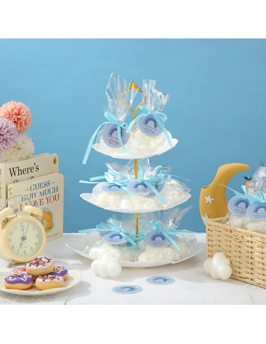 20 Jabones Decorativos en Forma de Nube Demissle - Regalos Fiesta Bebé