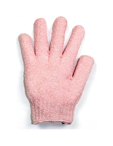 Guantes de Baño Exfoliantes Yeyimei 2 Pares Rojo y Rosa
