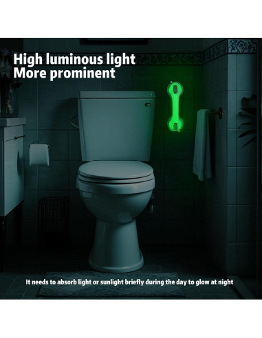 Barras de Agarre Brillantes iHave 30.48 cm para Ducha - 2 Unidades