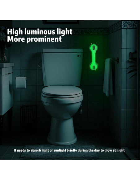 Barras de Agarre Brillantes iHave 30.48 cm para Ducha - 2 Unidades