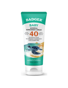 Crema Solar Mineral Badger SPF 40 para Bebés 85.05 ml