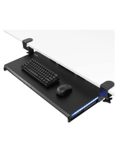 Bandeja de Teclado VIVO MOUNT-KB05EL con Luces LED RGB