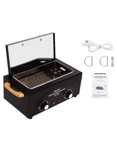 Esterilizador de Herramientas de Uñas GGAIFbp 1.5L 300W Negro