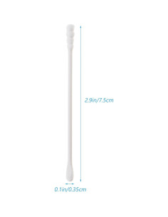 Bastones de Algodón NUOBESTY 400PCS Doble Punta para Bebés 2