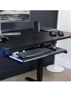 Bandeja de Teclado VIVO MOUNT-KB05EL con Luces LED RGB 2