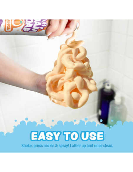 Jabón Espumoso Tub Works para Niños - 6 Colores Frutales