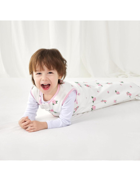 Saco de Sueño 1.5 TOG Algodón Orgánico para Bebé 6-18 Meses