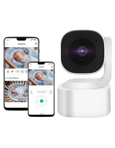 Monitor de Bebé 3MP YY-90001-1 con Visión Nocturna y Audio