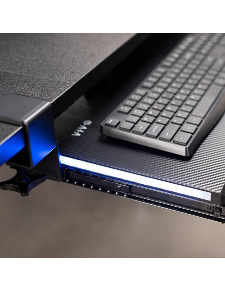 Bandeja de Teclado VIVO MOUNT-KB05EL con Luces LED RGB