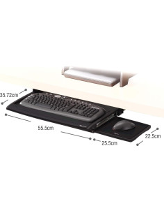 Cajón para Teclado Fellowes Office Suites Deluxe Ajustable 2
